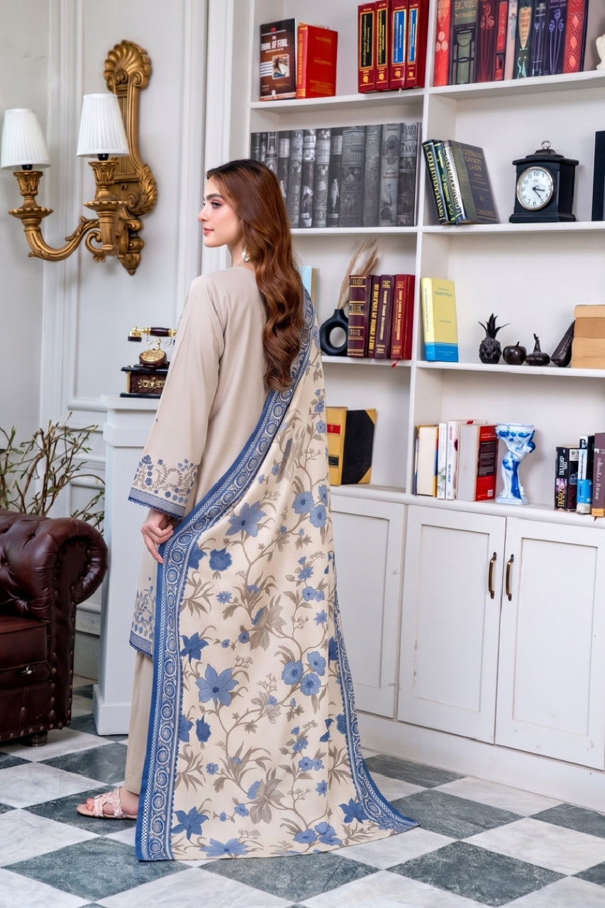 Noori By Shanaya Digital Printed Khaddar 3PC