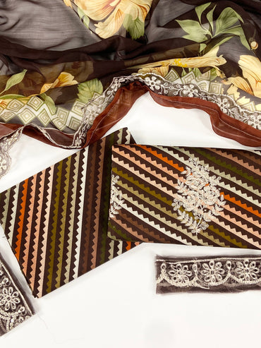 (Bundle OF 5) Maria B Brown (Each Suit Price 3150)