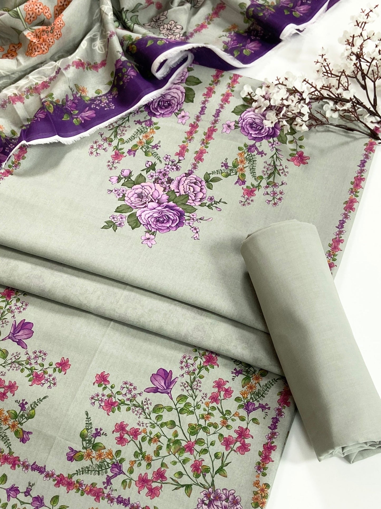 Parisahay By Shanaya Digital Printed Lawn 3PC