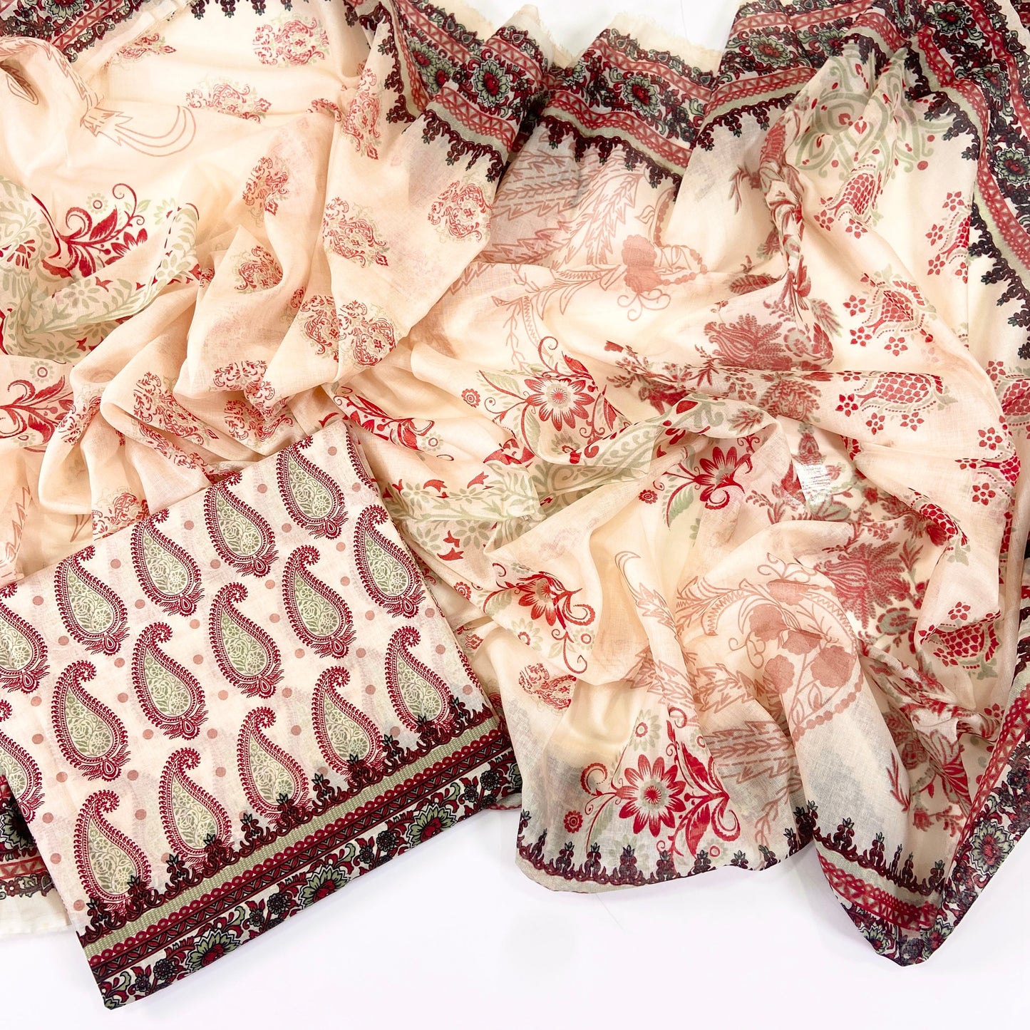 (Bundle OF 10) Mix Brand Shirt-Dupatta
