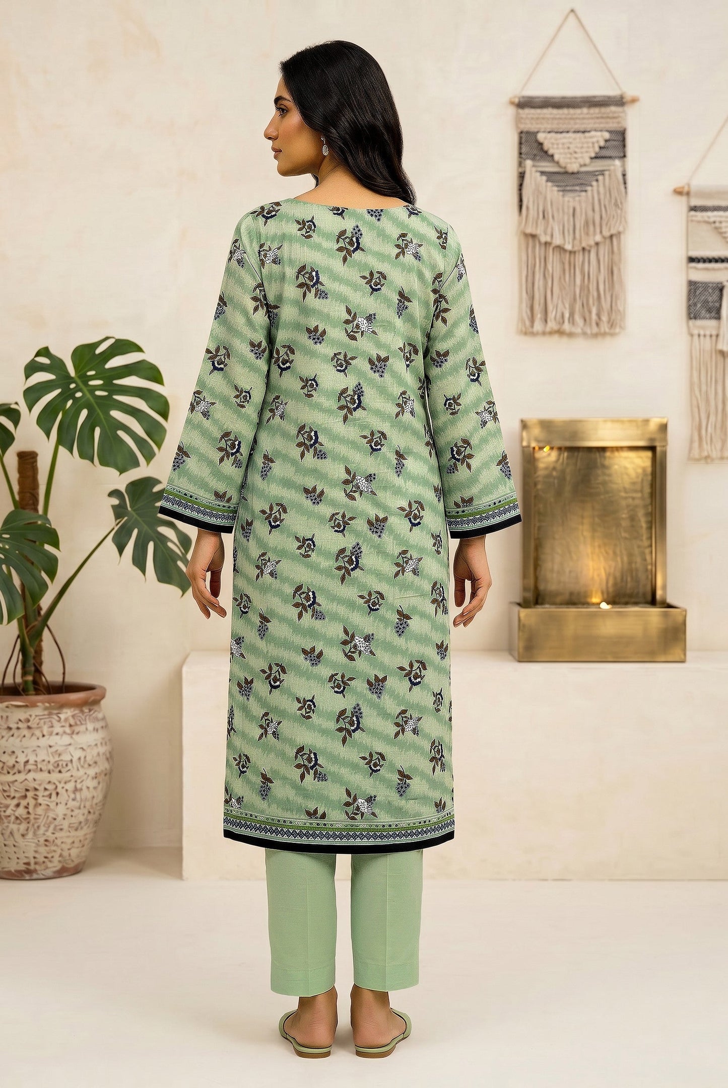 Riwaaz By Anaya Noor Printed and Emb Lawn 3PC