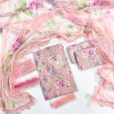 (Bundle OF 06) Maria B Butterfly (Pink)
