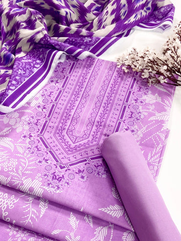 Mashaim Digital Printed Lawn 3PC