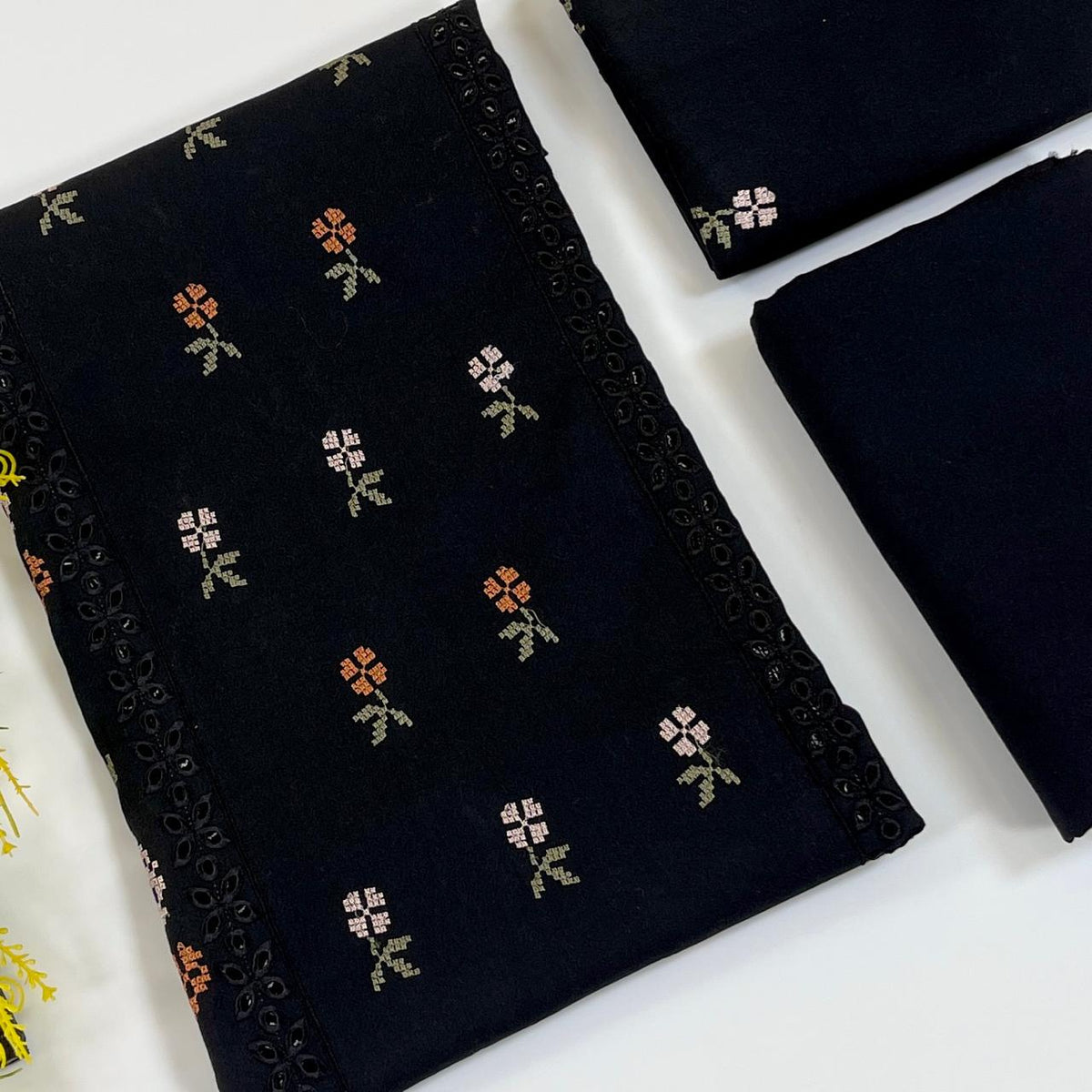 Bundle OF 02 | Cross Stitch | Dhanak 2PC