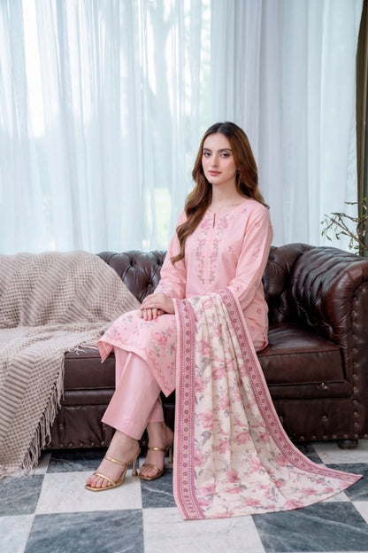 Noori By Shanaya Digital Printed Khaddar 3PC