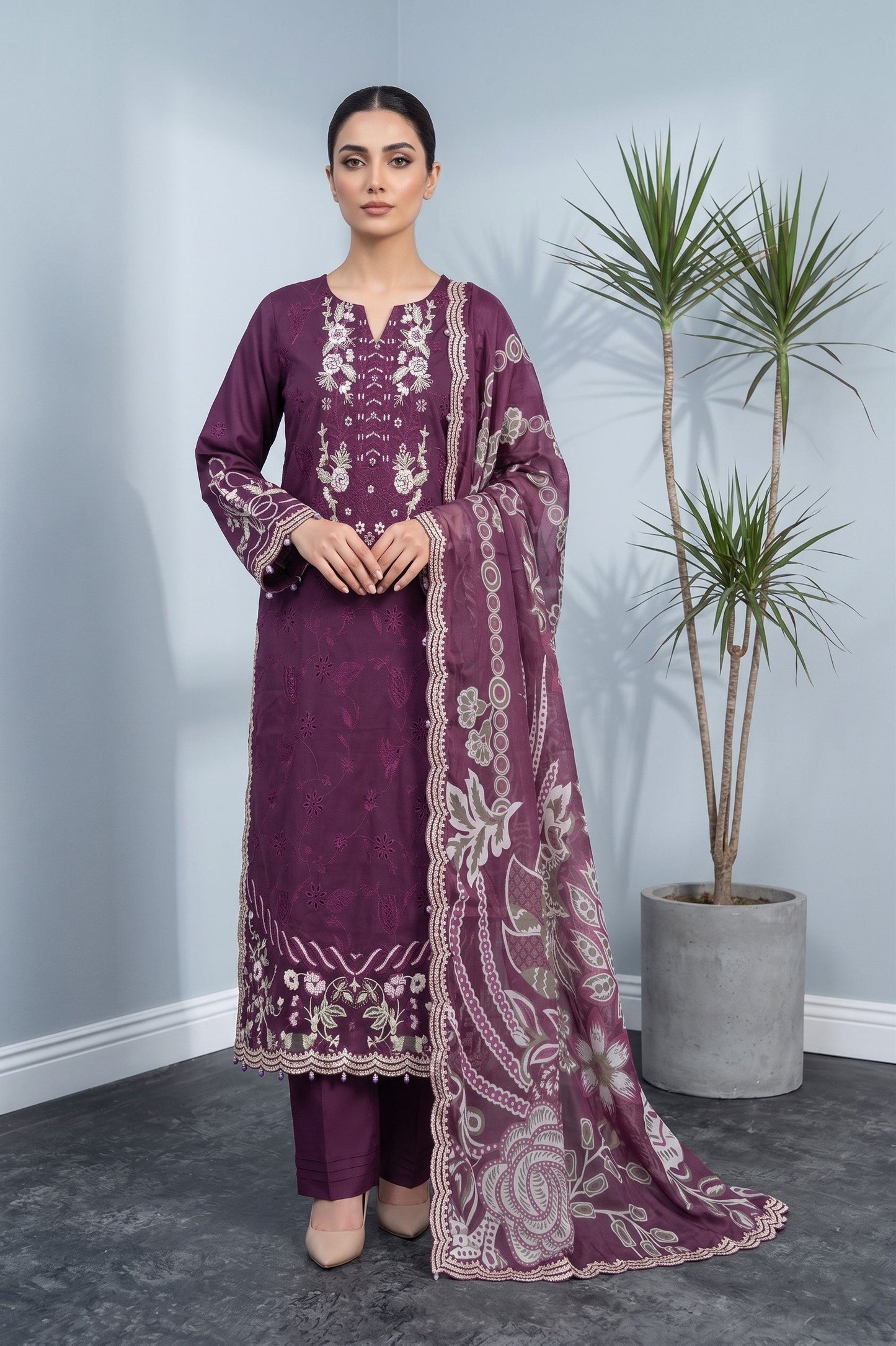 (Bundle OF 10) Shiffli Kari By Anaya Noor