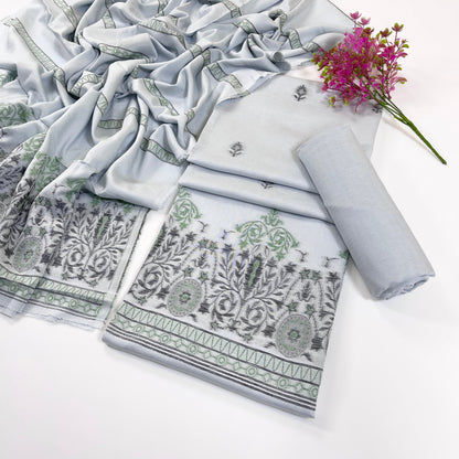 Bundle OF 06 | Sapphire | Jacquard Karandi 3PC