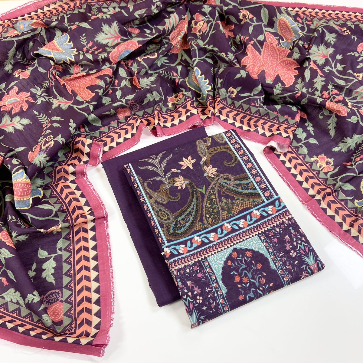 Bundle OF 10 | Bonanza Satrangi | Khaddar 3PC