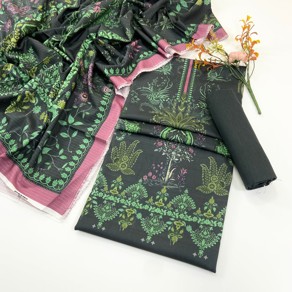 Bundle OF 10 | Zesh | Velvet Dora Viscose 3PC
