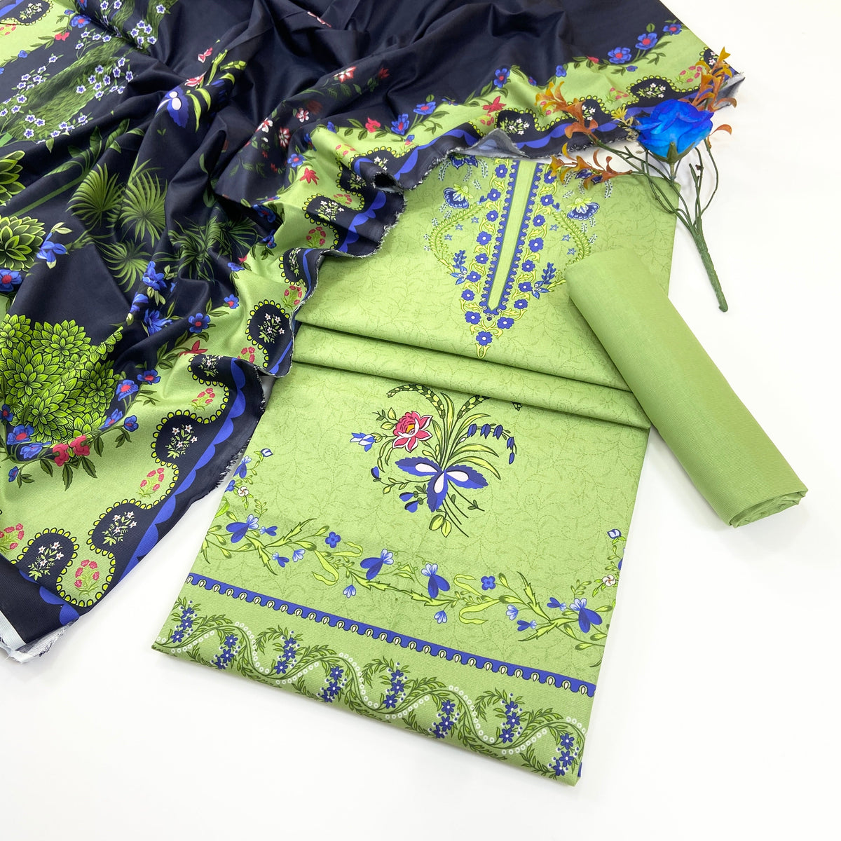 Bundle OF 10 | Anaya | Cotry Khaddar 3PC (V-282)