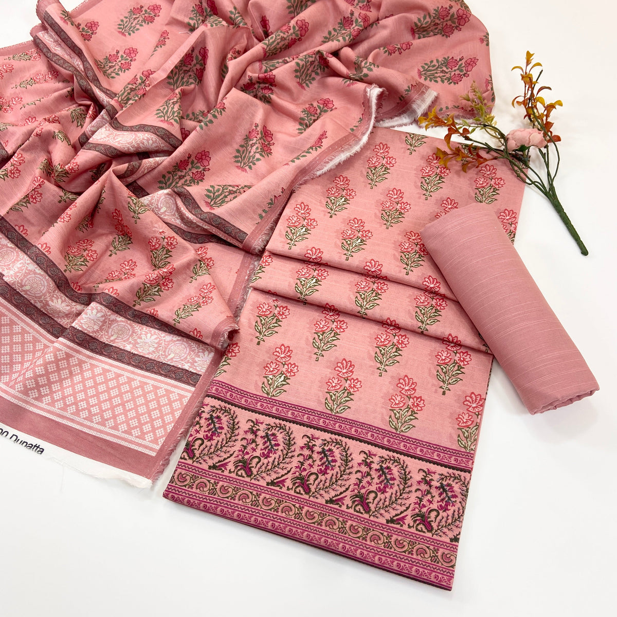 Belleza Digital Printed Khaddar 3PC