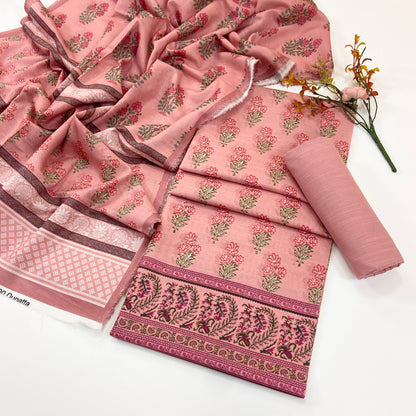 Belleza Digital Printed Khaddar 3PC