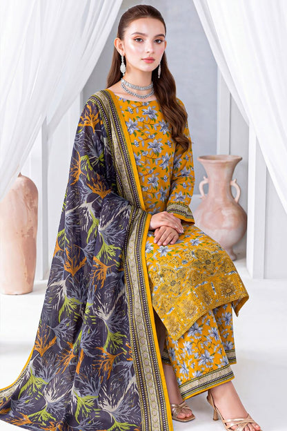Aks-e-Noor By Anaya Noor Emb Laser-Cut Lawn 3PC
