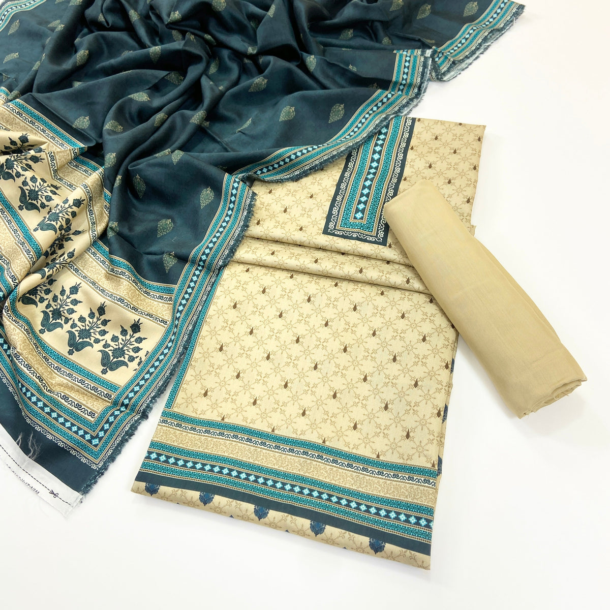 Bundle OF 10 | Rijja By Murashe | Linen Viscose 3PC (V-2)
