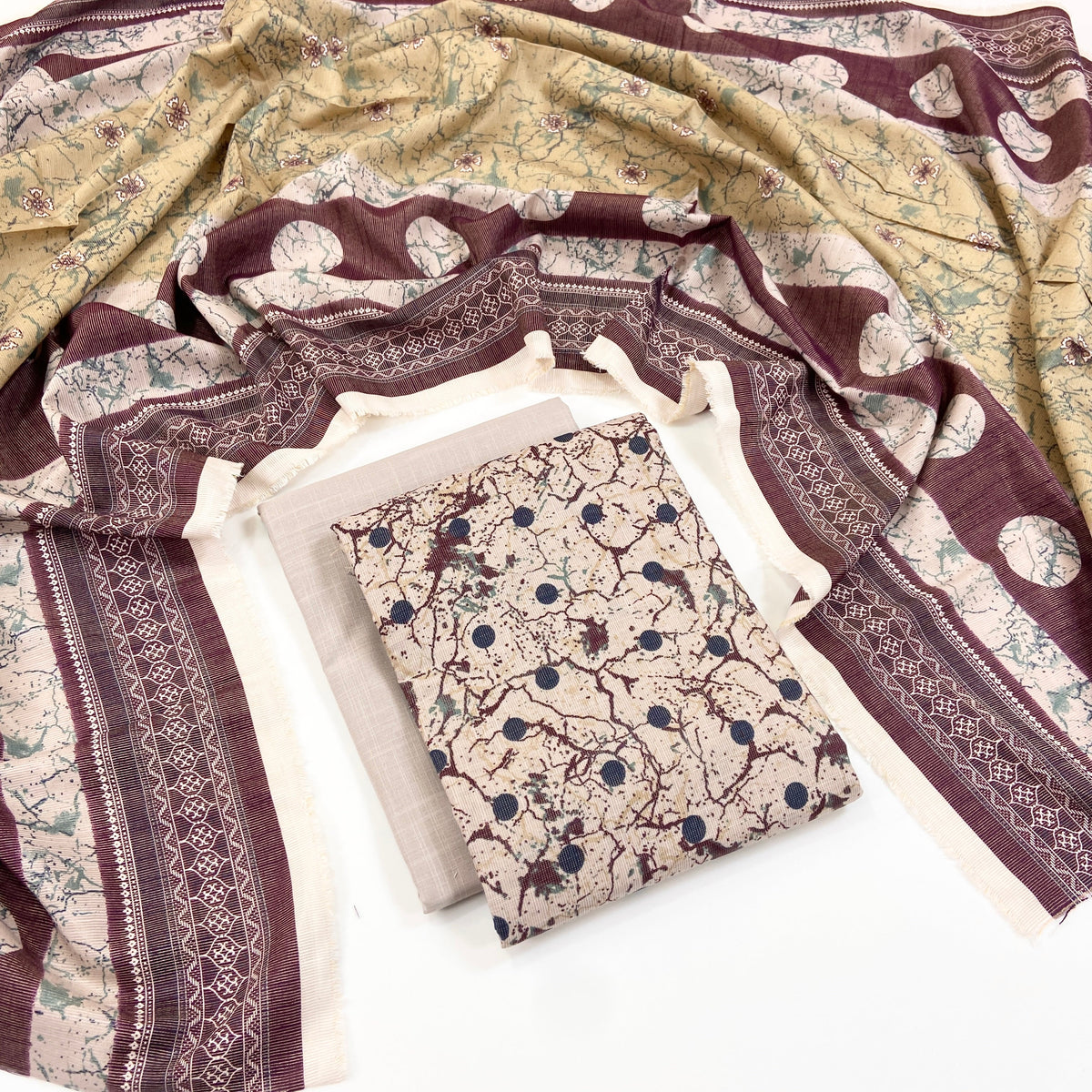 Bundle OF 12 | Anaya Noor | Khaddar 3PC