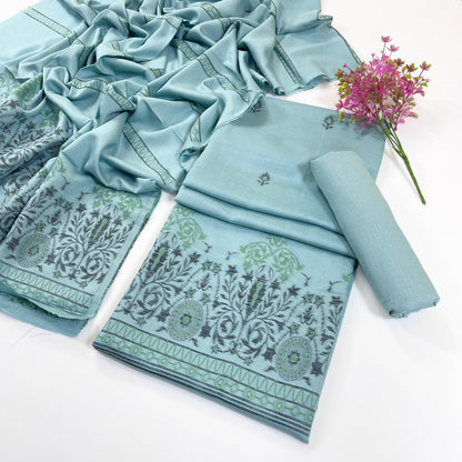 Bundle OF 06 | Sapphire | Jacquard Karandi 3PC