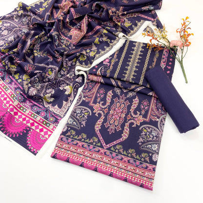 Bundle OF 10 | Zesh | Velvet Dora Viscose 3PC