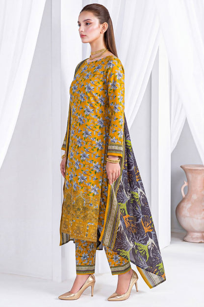 Aks-e-Noor By Anaya Noor Emb Laser-Cut Lawn 3PC