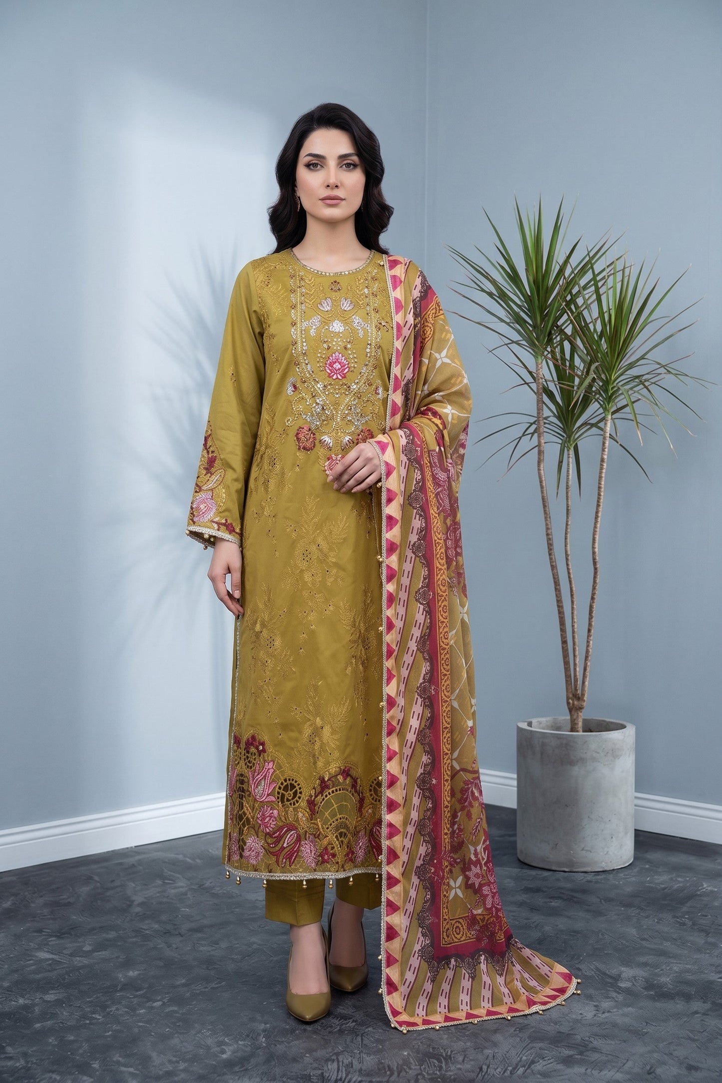 (Bundle OF 10) Shiffli Kari By Anaya Noor