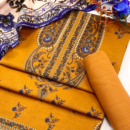 Bundle OF 10 | Mashaim | Khaddar 3PC