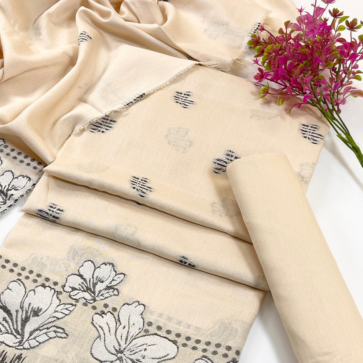 Bundle OF 06 | Sapphire | Jacquard Karandi 3PC
