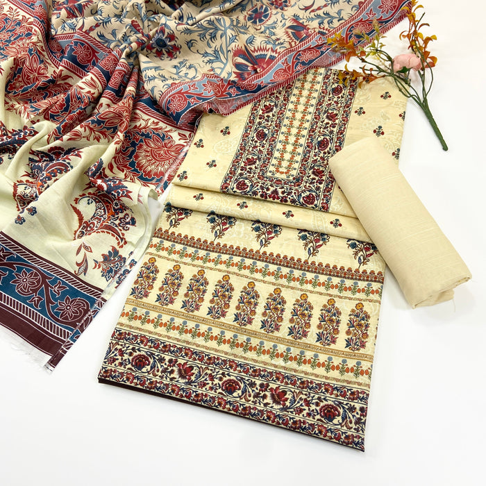 Bundle OF 10 | Belleza | Khaddar 3PC - image 7