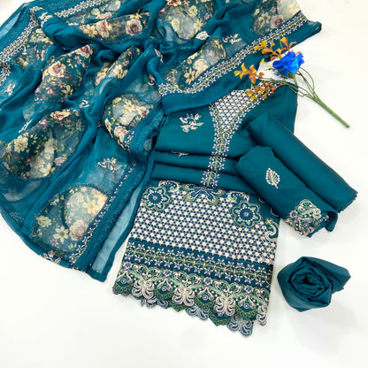 Bundle OF 08 | Lazer Kari By Anaya Noor | Viscose 3PC