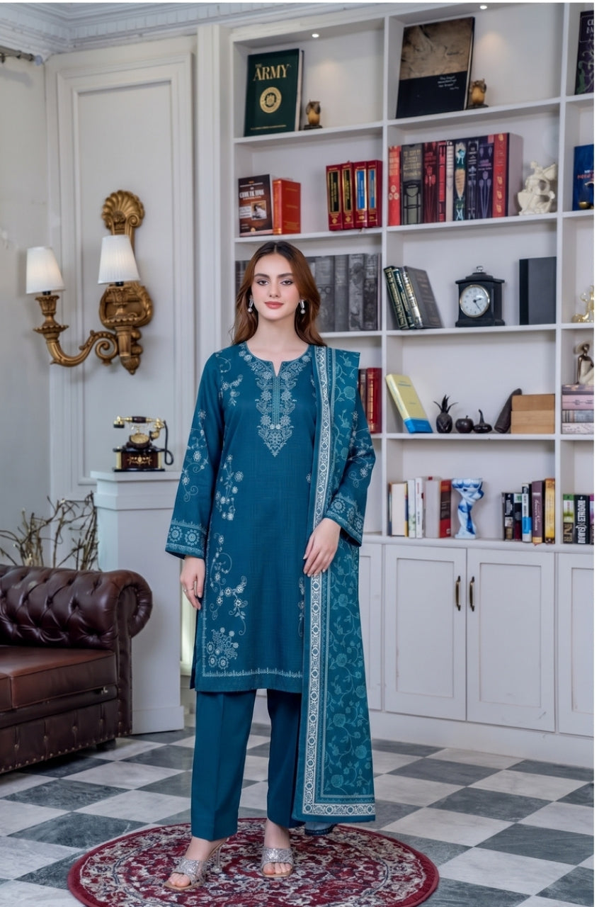 Noori By Shanaya Digital Printed Khaddar 3PC