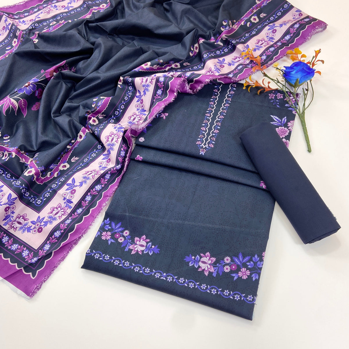 Bundle OF 10 | Anaya | Cottry Khaddar 3PC (V-281)