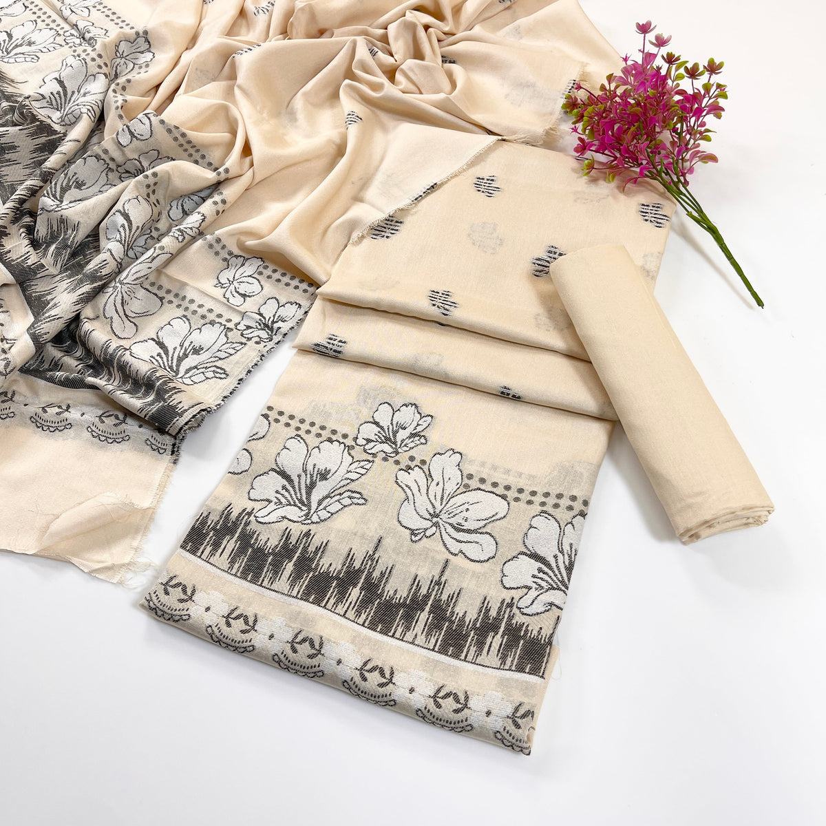 Bundle OF 06 | Sapphire | Jacquard Karandi 3PC