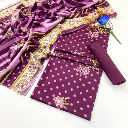 Bundle OF 10 | Rijja By Murashe | Linen Viscose 3PC (V-2)