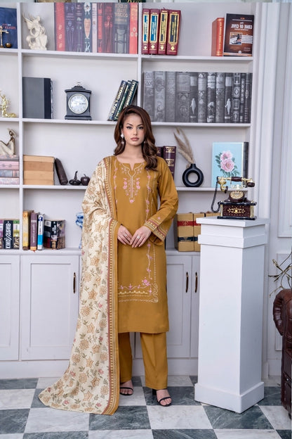 Noori By Shanaya Digital Printed Khaddar 3PC