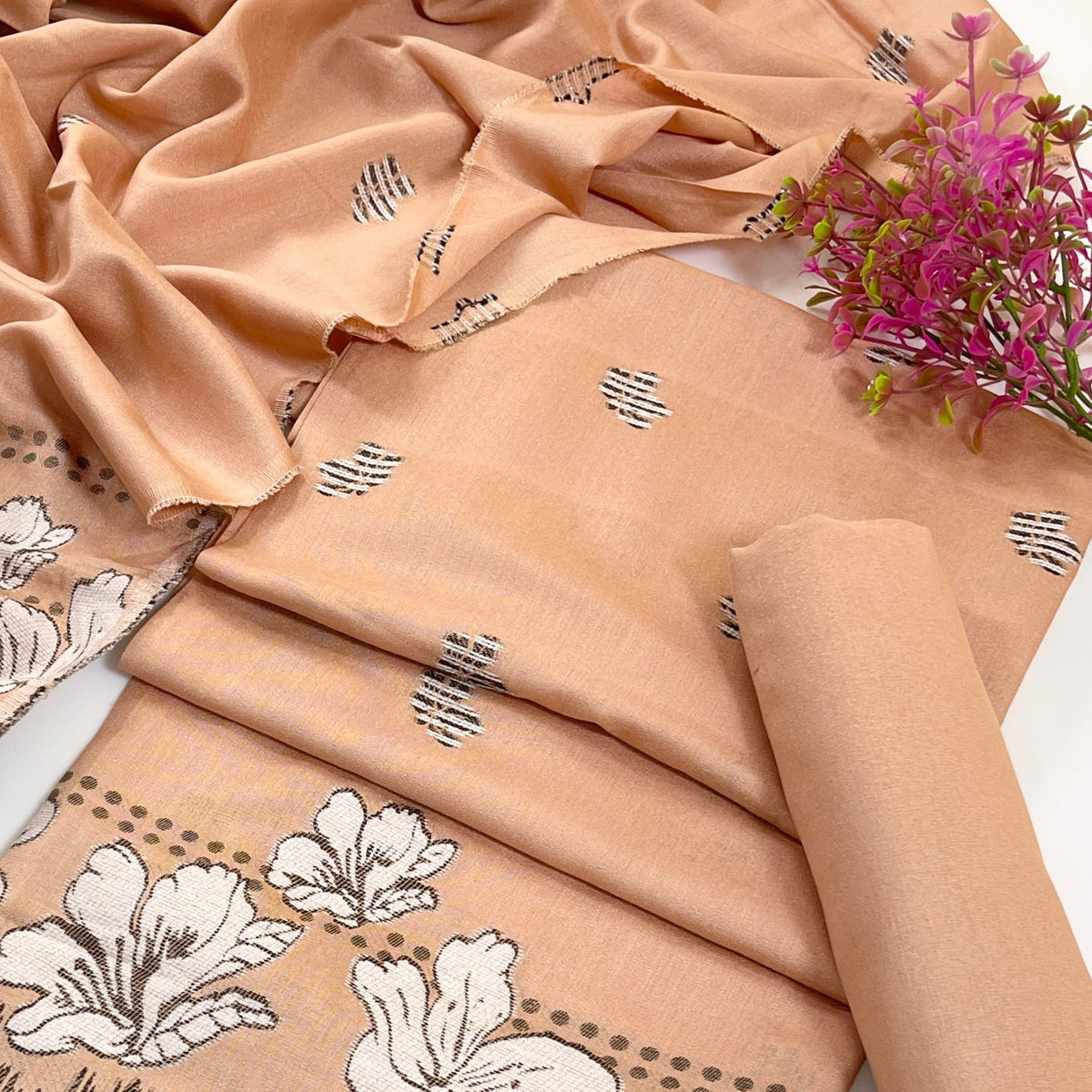 Bundle OF 06 | Sapphire | Jacquard Karandi 3PC