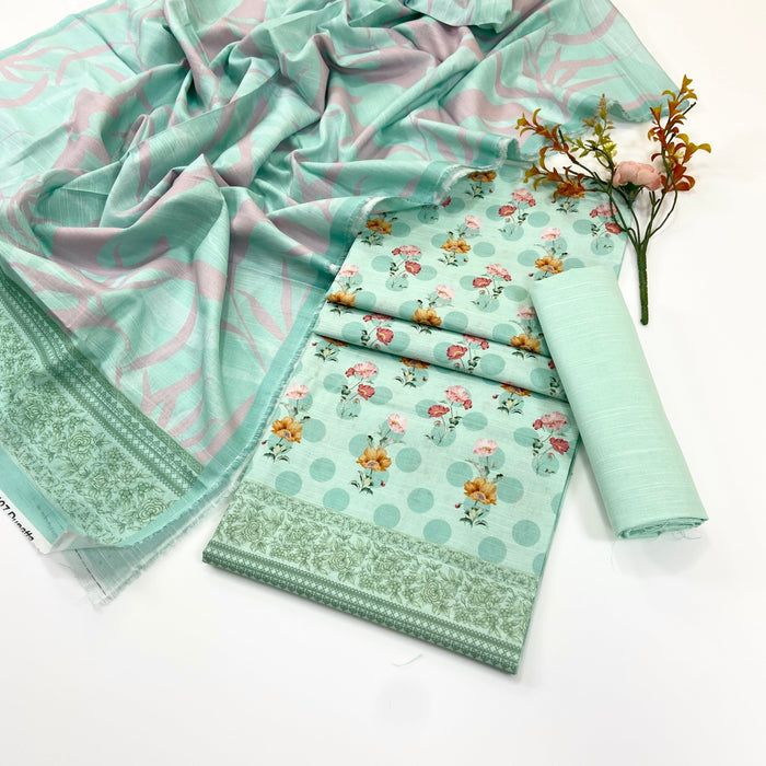 Bundle OF 10 | Belleza | Khaddar 3PC - image 9