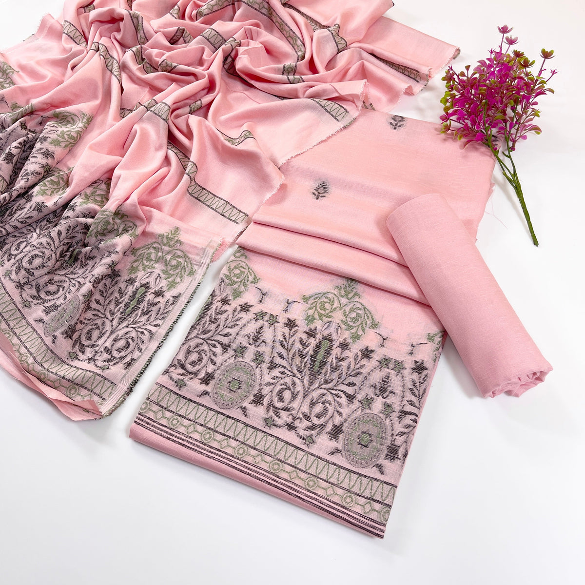 Bundle OF 06 | Sapphire | Jacquard Karandi 3PC