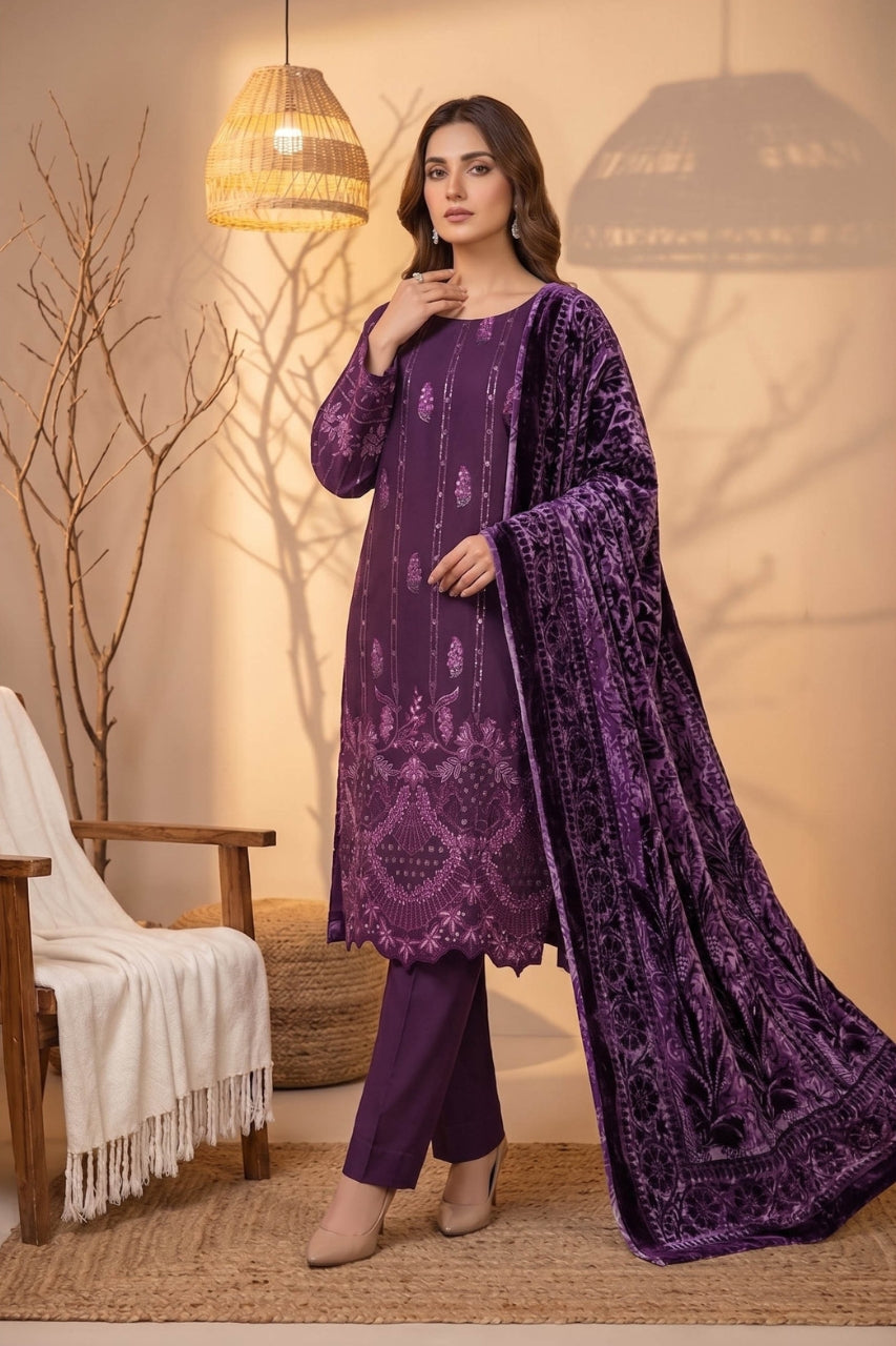 Bundle OF 06 | Marino By Anaya Noor | Plachi 3PC