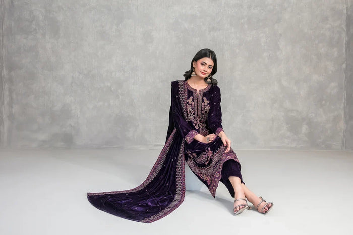 Bundle OF 5 | Sincera By Tawakkal | Velvet - image 13