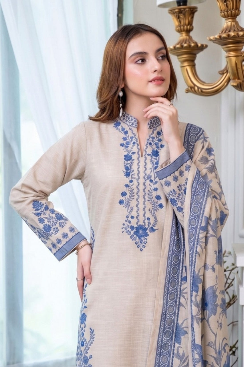 Noori By Shanaya Digital Printed Khaddar 3PC