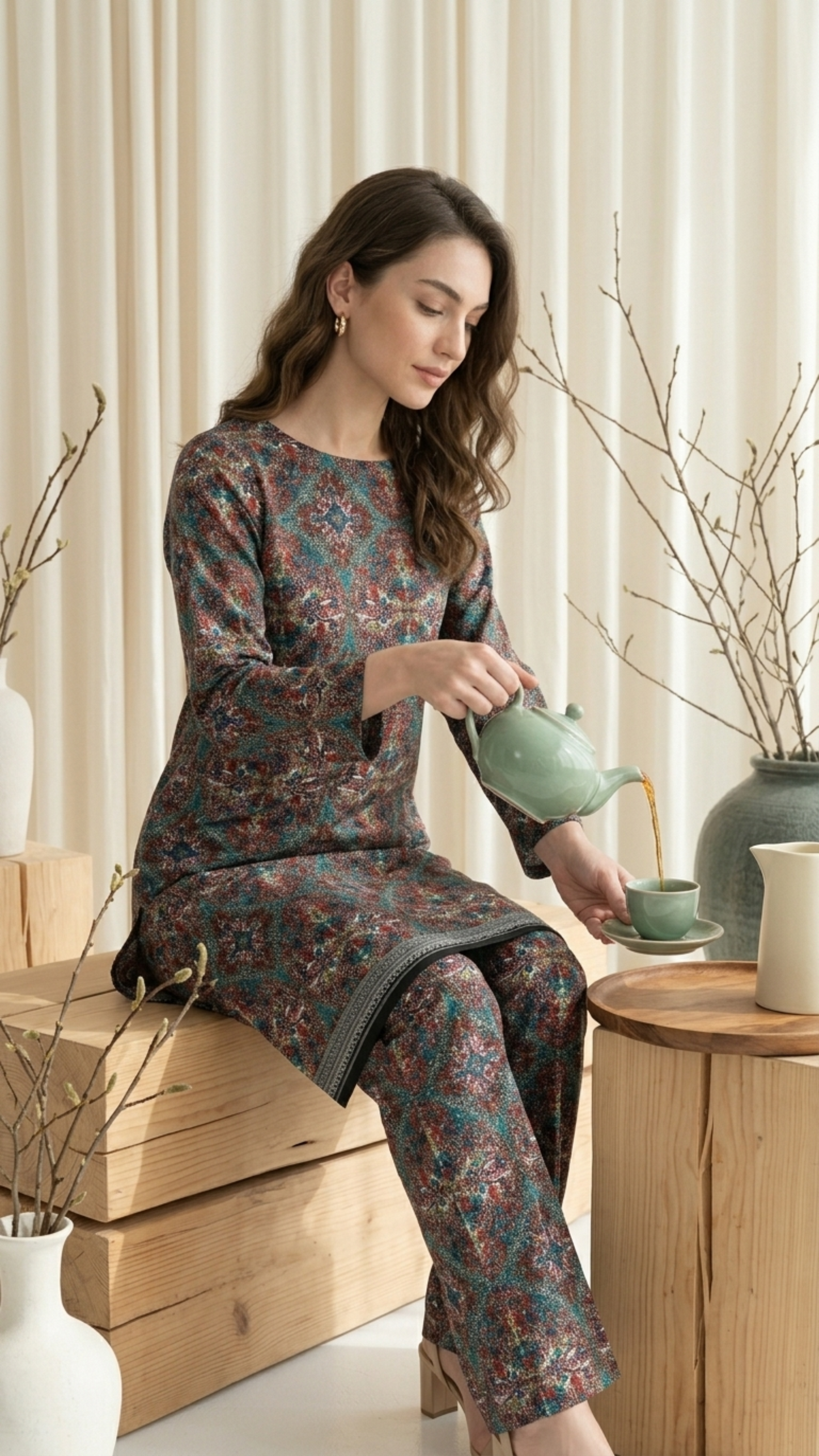 (Bundle OF 15) Anaya Noor Allover 2PC