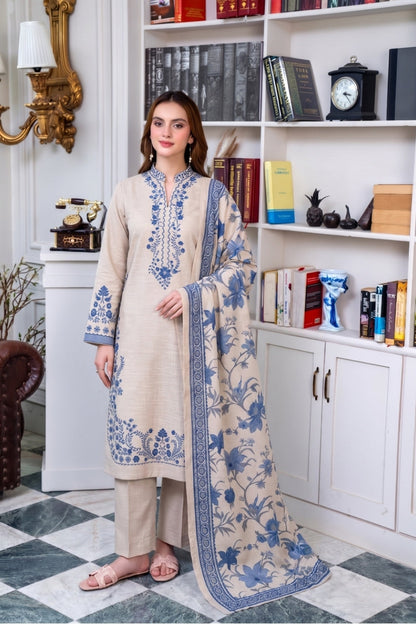 Noori By Shanaya Digital Printed Khaddar 3PC