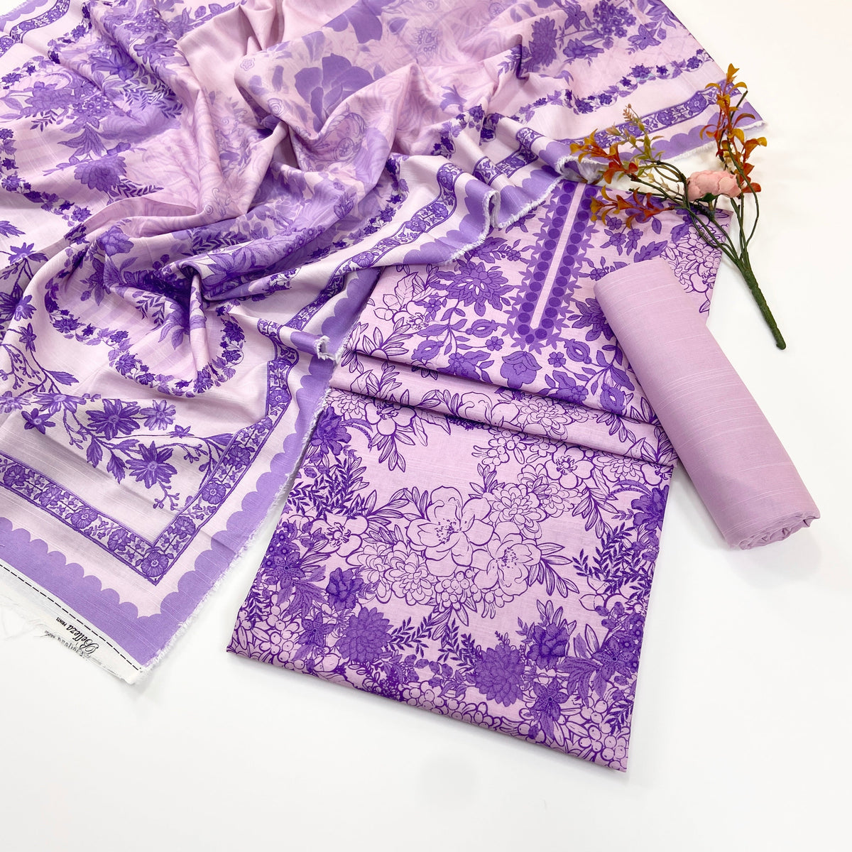 Belleza Digital Printed Khaddar 3PC