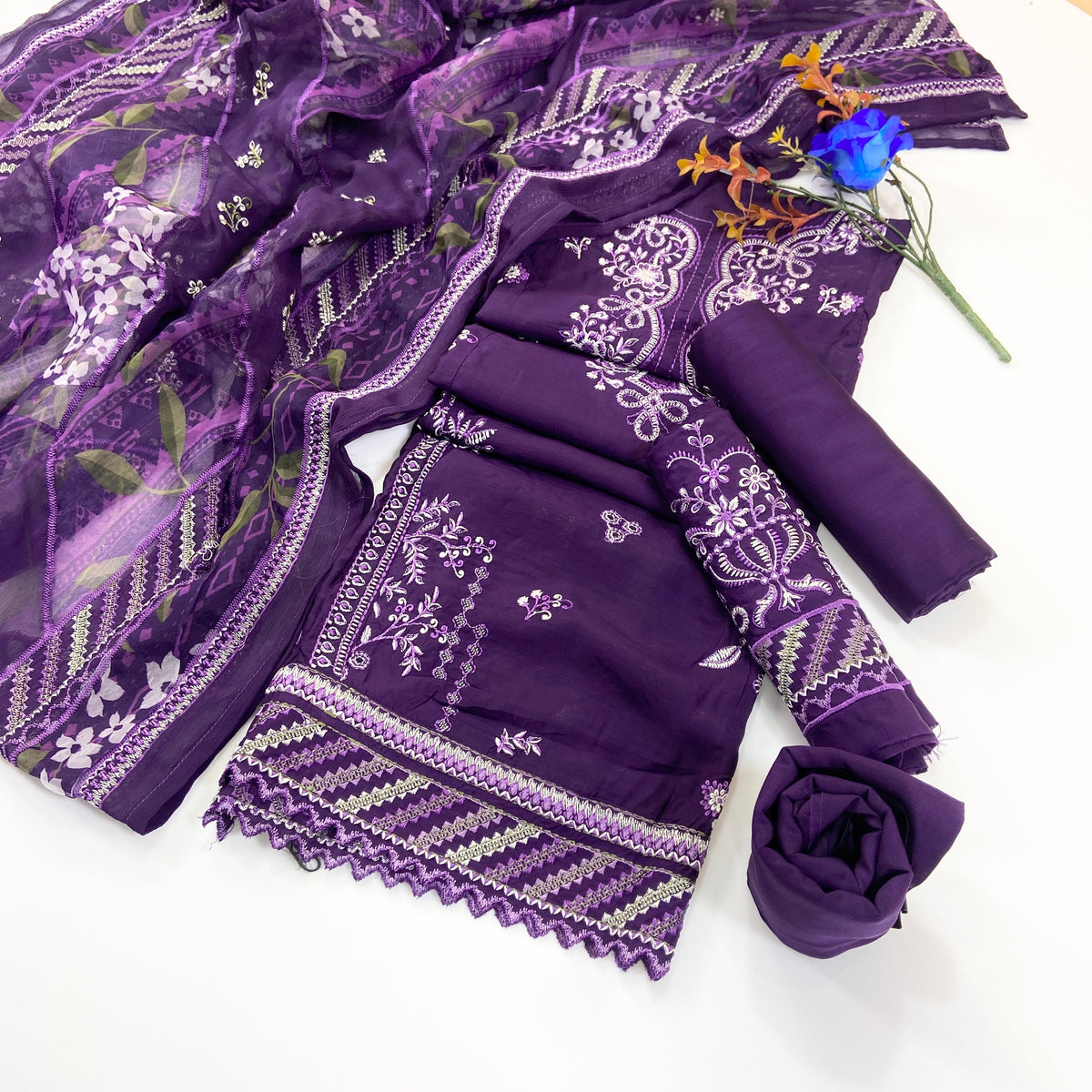 Bundle OF 08 | Lazer Kari By Anaya Noor | Viscose 3PC
