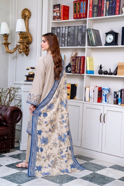 Noori By Shanaya Digital Printed Khaddar 3PC