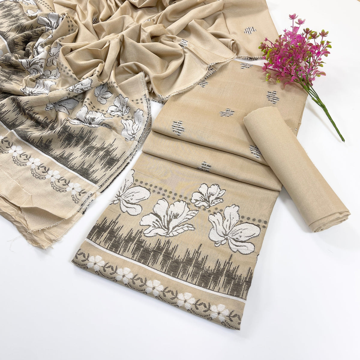 Bundle OF 06 | Sapphire | Jacquard Karandi 3PC