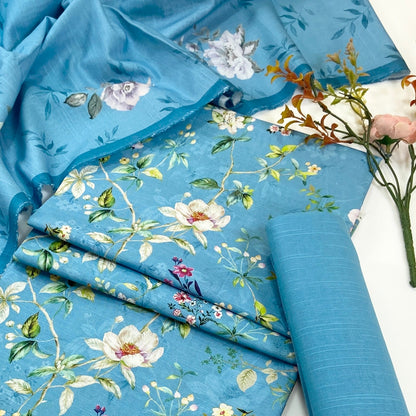 Belleza Digital Printed Khaddar 3PC