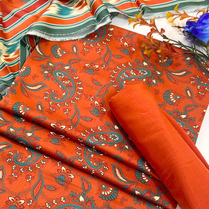 Bundle OF 10 | Rijja By Murashe | Linen Viscose 3PC (V-2)