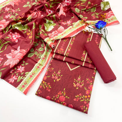 Bundle OF 10 | Anaya | Cotry Khaddar 3PC (V-282)