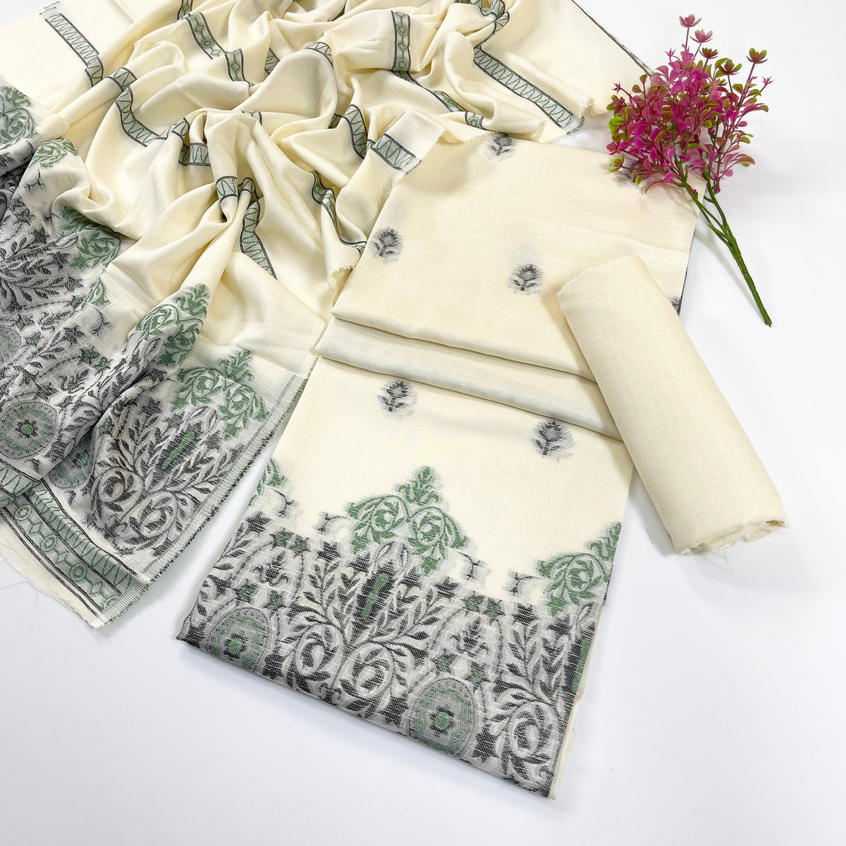 Bundle OF 06 | Sapphire | Jacquard Karandi 3PC