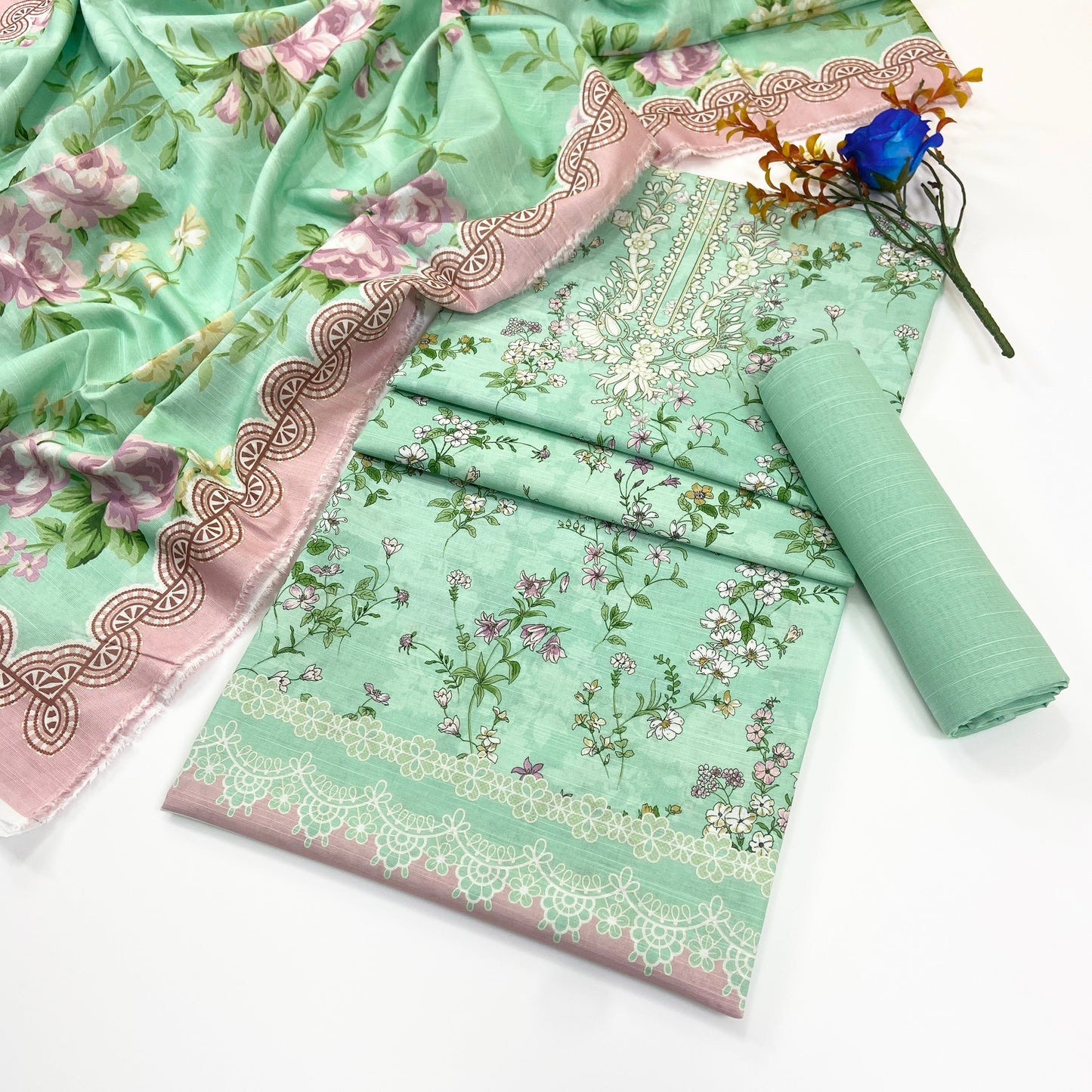 Bundle OF 10 | Mashaim | Khaddar 3PC