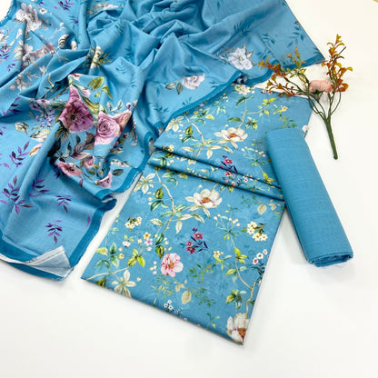 Belleza Digital Printed Khaddar 3PC